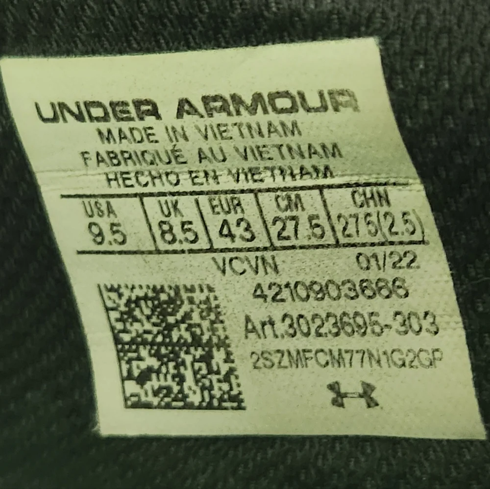 Under Armour Project Rock 4 HOVR Bull Neon Volt Green Black Mens Size 9.5 - Picture 9 of 9